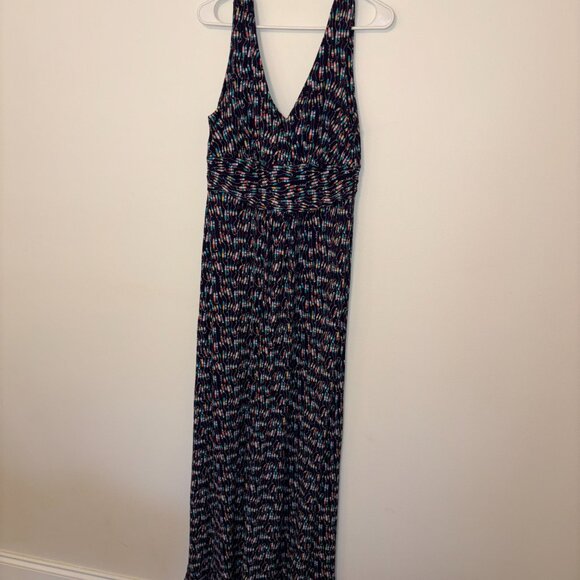 Lilly Pulitzer Sloane Maxi Dress in Oh Buoy - size Large - Strechy Soft Nautical - Picture 8 of 8